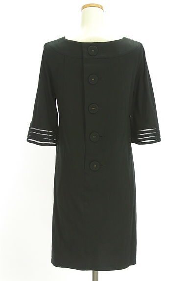 UNITED ARROWS（ユナイテッドアローズ）の古着「7分袖コットン膝丈ワンピース（ワンピース・チュニック）」大画像２へ