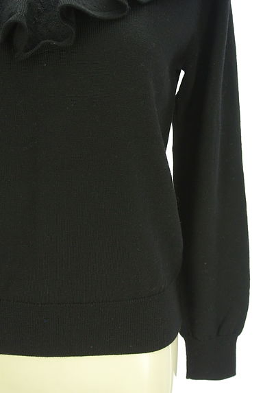 ESTNATION（エストネーション）の古着「ハイネックフリルニット（ニット）」大画像５へ