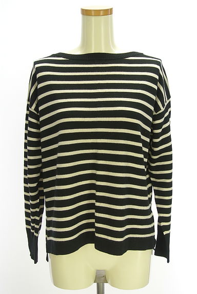 DRESSTERIOR（ドレステリア）の古着「ボートネックボーダーニット（ニット）」大画像１へ