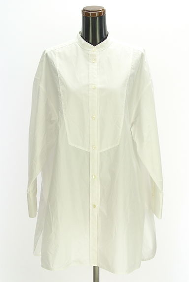 TOMORROWLAND（トゥモローランド）の古着「BALLSEY バンドカラーチュニックブラウス（ブラウス）」大画像１へ