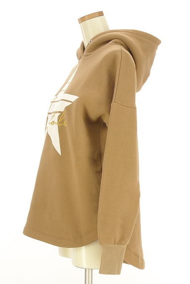 BRAHMIN（ブラーミン）の古着「ロゴ刺繍入り裏起毛パーカー（スウェット・パーカー）」大画像３へ