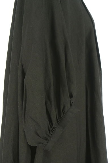 08Mab（ゼロハチマブ）の古着「8分袖バンドカラーリネンワンピース（ワンピース・チュニック）」大画像４へ