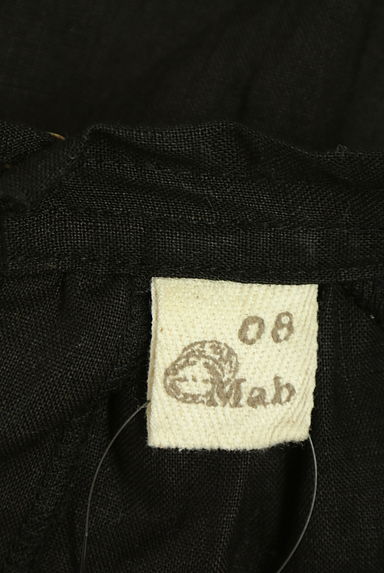 08Mab（ゼロハチマブ）の古着「8分袖バンドカラーリネンワンピース（ワンピース・チュニック）」大画像６へ