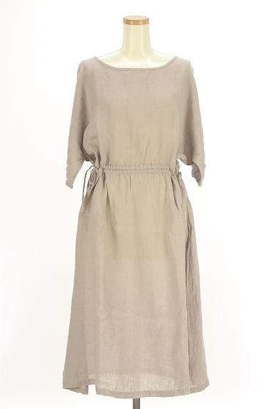 08Mab（ゼロハチマブ）の古着「ウエストドロストリネンワンピース（ワンピース・チュニック）」大画像１へ