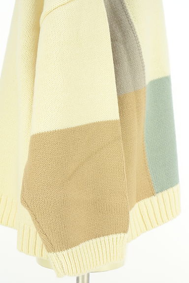 SUN VALLEY（サンバレー）の古着「tukuroi by SUN VALLEY 配色ニット（ニット）」大画像５へ