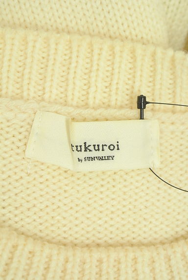 SUN VALLEY（サンバレー）の古着「tukuroi by SUN VALLEY 配色ニット（ニット）」大画像６へ