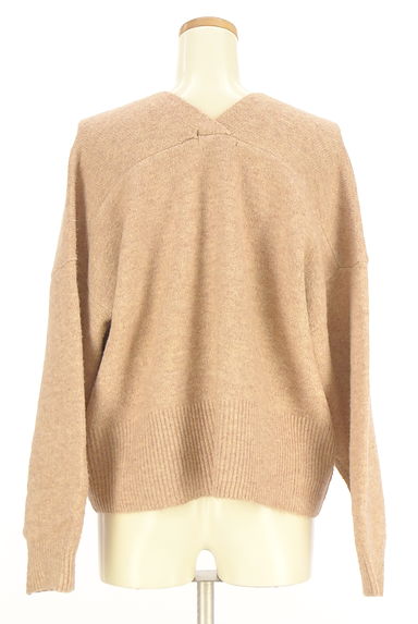 SUN VALLEY（サンバレー）の古着「ワンボタンVネックニットカーデ（カーディガン・ボレロ）」大画像２へ