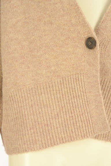 SUN VALLEY（サンバレー）の古着「ワンボタンVネックニットカーデ（カーディガン・ボレロ）」大画像４へ