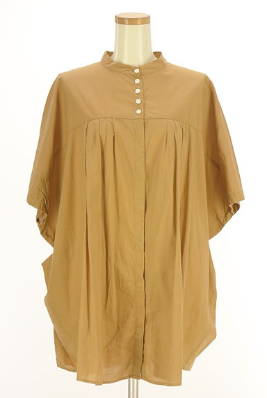 SUN VALLEY（サンバレー）の古着「バンドカラードルマンブラウス（ブラウス）」大画像１へ