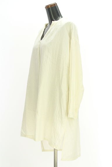 SUN VALLEY（サンバレー）の古着「キーネックチュニックブラウス（ワンピース・チュニック）」大画像３へ