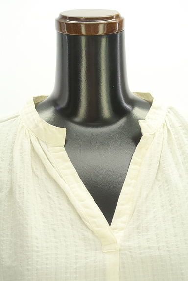 SUN VALLEY（サンバレー）の古着「キーネックチュニックブラウス（ワンピース・チュニック）」大画像４へ