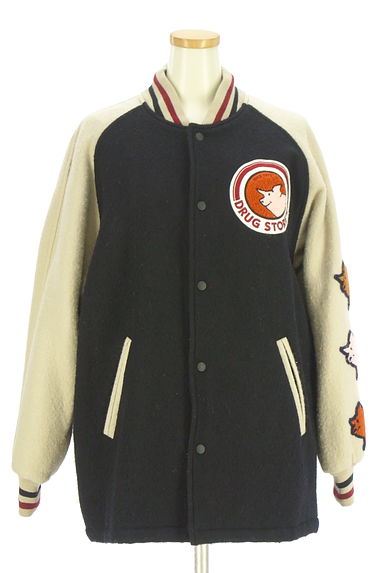 drug store's（ドラッグストアーズ）の古着「ワッペン付きスタジアムジャンパー（ブルゾン・スタジャン）」大画像１へ