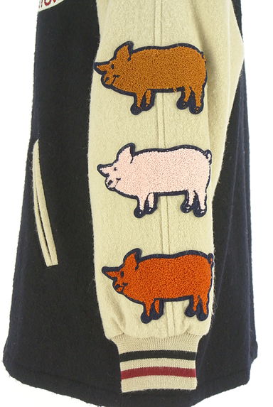 drug store's（ドラッグストアーズ）の古着「ワッペン付きスタジアムジャンパー（ブルゾン・スタジャン）」大画像５へ