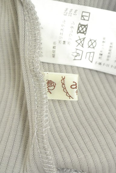 axes femme（アクシーズファム）の古着「肩リボンリブカットソー（カットソー・プルオーバー）」大画像６へ