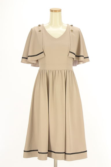 axes femme（アクシーズファム）の古着「axes femme POETIQUE ケープ付きワンピース（ワンピース・チュニック）」大画像１へ