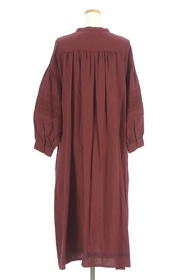 Samansa Mos2（サマンサモスモス）の古着「刺繍レースシャツワンピース（ワンピース・チュニック）」大画像２へ