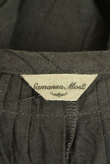 Samansa Mos2（サマンサモスモス）の古着「花柄刺繍コットンリネンワンピース（ワンピース・チュニック）」大画像６へ