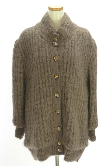 Chamois（シャミー）の古着「スタンドネックミドルモヘアコート（カーディガン・ボレロ）」大画像１へ