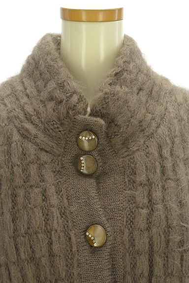 Chamois（シャミー）の古着「スタンドネックミドルモヘアコート（カーディガン・ボレロ）」大画像４へ