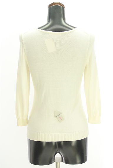 Apuweiser riche（アプワイザーリッシェ）の古着「花モチーフ付き9分袖ニット（ニット）」大画像４へ