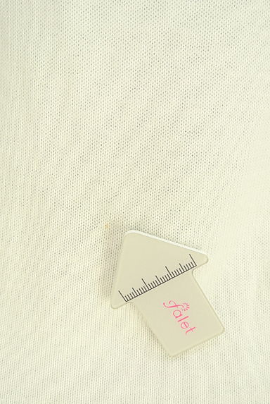 Apuweiser riche（アプワイザーリッシェ）の古着「花モチーフ付き9分袖ニット（ニット）」大画像５へ