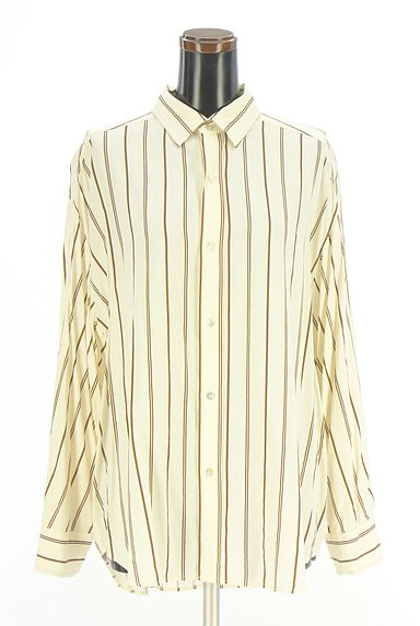 Ungrid（アングリッド）の古着「ストライプ柄シャツ（ブラウス）」大画像１へ