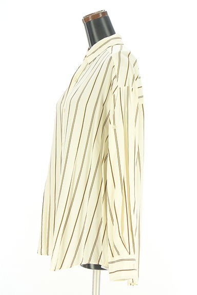 Ungrid（アングリッド）の古着「ストライプ柄シャツ（ブラウス）」大画像３へ