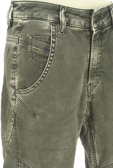 DIESEL（ディーゼル）の古着「裾ファスナーテーパードジョグジーンズ（デニムパンツ）」大画像４へ