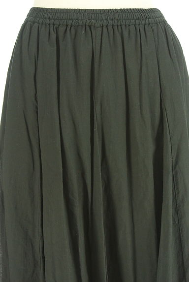 LE MELANGE（ルメランジュ）の古着「薄手コットンギャザーロングスカート（ロングスカート・マキシスカート）」大画像４へ