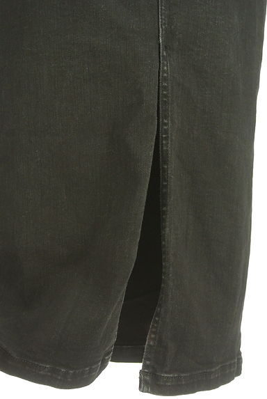 AZUL BY MOUSSY（アズールバイマウジー）の古着「ハイウエストストレッチデニムスカート（ロングスカート・マキシスカート）」大画像５へ