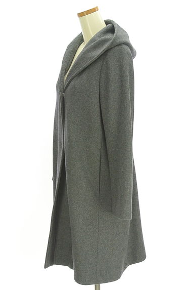 la.f...（ラエフ）の古着「ウール混フーディーロングコート（コート）」大画像３へ