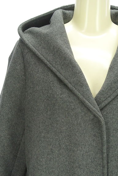la.f...（ラエフ）の古着「ウール混フーディーロングコート（コート）」大画像４へ