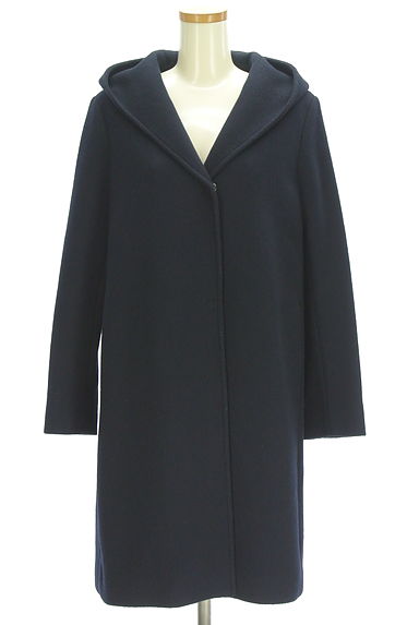 la.f...（ラエフ）の古着「フーディーウール混ロングコート（コート）」大画像１へ