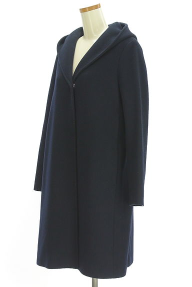 la.f...（ラエフ）の古着「フーディーウール混ロングコート（コート）」大画像３へ