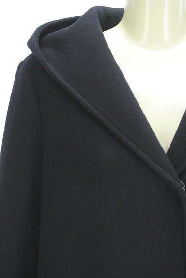 la.f...（ラエフ）の古着「フーディーウール混ロングコート（コート）」大画像４へ