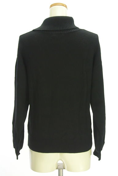 PROPORTION BODY DRESSING（プロポーションボディドレッシング）の古着「シフォンリボン付きタートルネックニットトップス（ニット）」大画像２へ