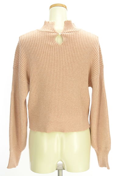 PROPORTION BODY DRESSING（プロポーションボディドレッシング）の古着「EDIT COLOGNE パール付きモックネックリブニットトップス（ニット）」大画像２へ