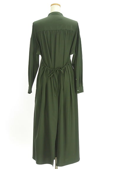 OSMOSIS（オズモーシス）の古着「loaf エプロン風ロングシャツワンピース（ワンピース・チュニック）」大画像２へ