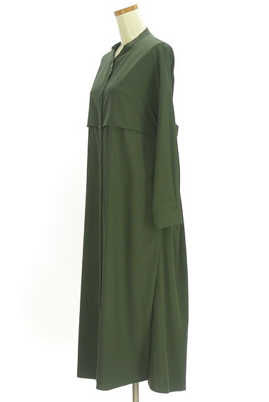 OSMOSIS（オズモーシス）の古着「loaf エプロン風ロングシャツワンピース（ワンピース・チュニック）」大画像３へ