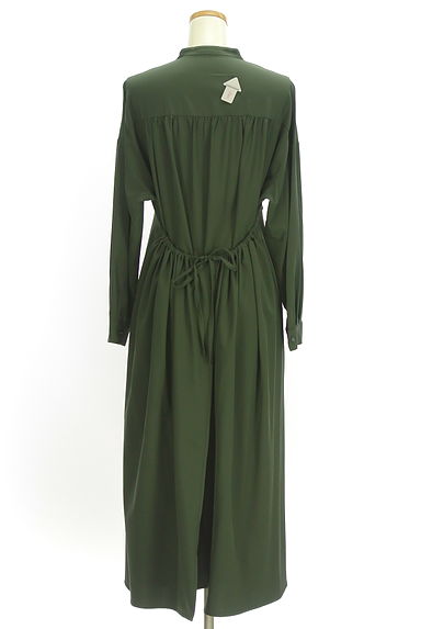 OSMOSIS（オズモーシス）の古着「loaf エプロン風ロングシャツワンピース（ワンピース・チュニック）」大画像４へ