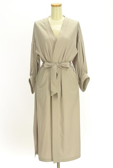 OSMOSIS（オズモーシス）の古着「loaf ベルト付き薄手ロングコート（コート）」大画像１へ