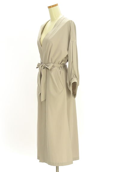 OSMOSIS（オズモーシス）の古着「loaf ベルト付き薄手ロングコート（コート）」大画像３へ