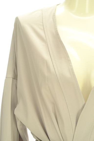 OSMOSIS（オズモーシス）の古着「loaf ベルト付き薄手ロングコート（コート）」大画像４へ