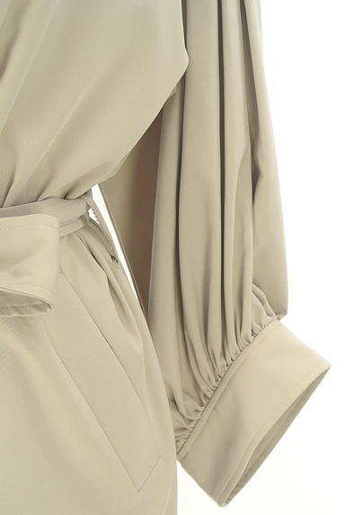 OSMOSIS（オズモーシス）の古着「loaf ベルト付き薄手ロングコート（コート）」大画像５へ