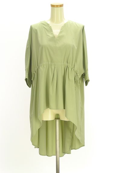 OSMOSIS（オズモーシス）の古着「ドロストフィッシュテールチュニック（カットソー・プルオーバー）」大画像１へ