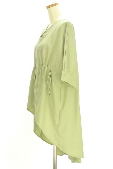 OSMOSIS（オズモーシス）の古着「ドロストフィッシュテールチュニック（カットソー・プルオーバー）」大画像３へ