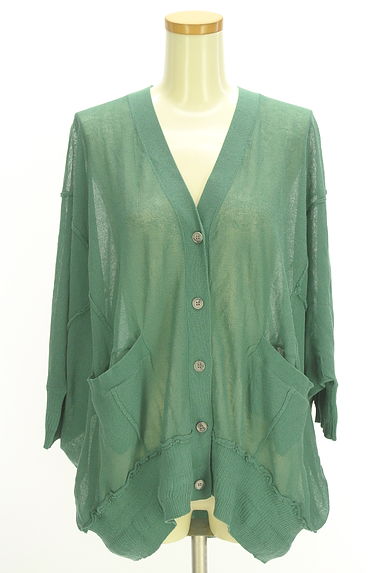 OSMOSIS（オズモーシス）の古着「loaf ドルマンシアーニットカーディガン（カーディガン・ボレロ）」大画像１へ