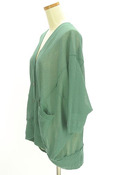 OSMOSIS（オズモーシス）の古着「loaf ドルマンシアーニットカーディガン（カーディガン・ボレロ）」大画像３へ