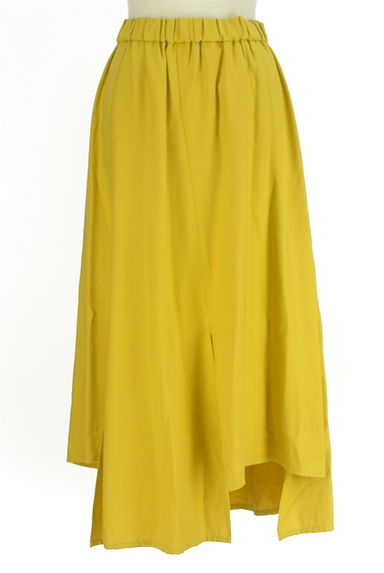 OSMOSIS（オズモーシス）の古着「loaf イレギュラーヘムスリットミモレスカート（ロングスカート・マキシスカート）」大画像１へ