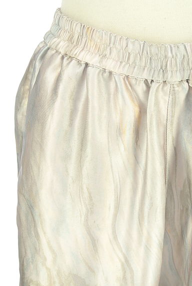 OSMOSIS（オズモーシス）の古着「マーブル光沢ワイドパンツ（パンツ）」大画像４へ